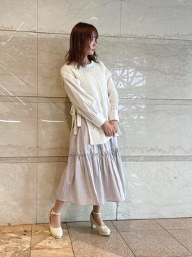 マジェスティックレゴンルミネ池袋店スタッフさん（レディース・162cm）の冬コーディネート