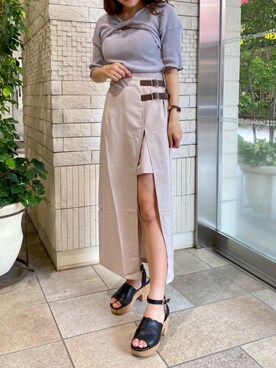 マジェスティックレゴンルミネ池袋店スタッフさん（レディース・154cm）の夏コーディネート