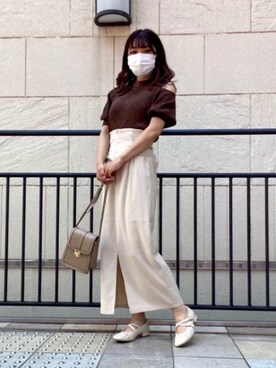 マジェスティックレゴンルミネ池袋店スタッフさん（レディース・154cm）の夏コーディネート