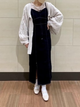 マジェスティックレゴンルミネ池袋店スタッフさん（レディース・154cm）の秋コーディネート