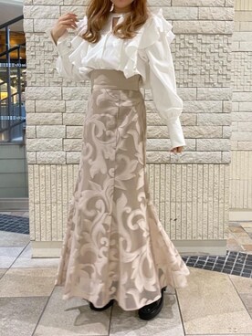 マジェスティックレゴンルミネ池袋店スタッフさん（レディース・154cm）の冬コーディネート