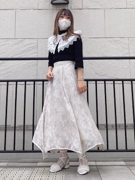 マジェスティックレゴンルミネ池袋店スタッフさん（レディース・154cm）の春コーディネート