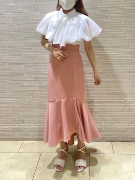 マジェスティックレゴンルミネ池袋店スタッフさん(レディース・154cm)の夏コーディネート