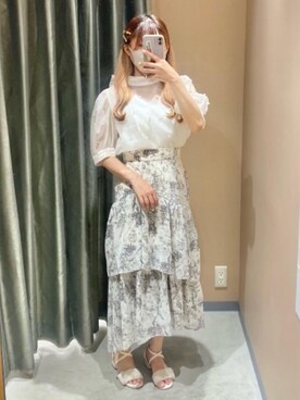 マジェスティックレゴンルミネ池袋店スタッフさん(レディース・154cm)の夏コーディネート