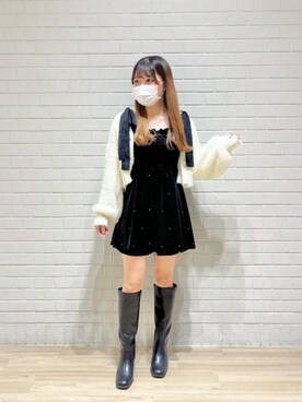 マジェスティックレゴンルミネ池袋店スタッフさん（レディース・154cm）の秋コーディネート