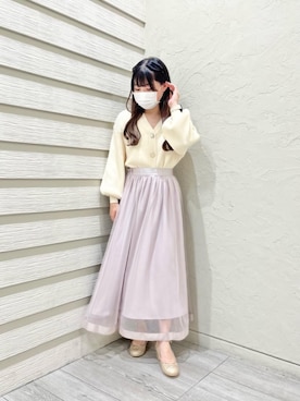 マジェスティックレゴンルミネ池袋店スタッフさん(レディース・154cm)の春コーディネート