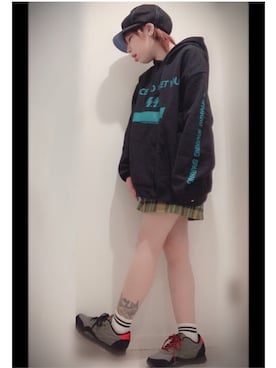 「平成最後のWEARISTAセンバツ」｜「アイテム（キャスケット）」を使った、ちゃすこさん（レディース・153cm）の春コーディネート