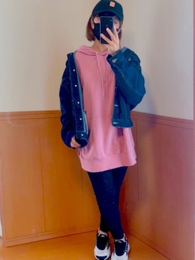 「デニム ジャケット」｜mayumiさん（レディース・155cm）の秋コーディネート