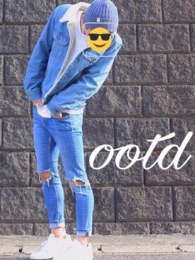 うっくんさん（メンズ・175cm）の冬コーディネート