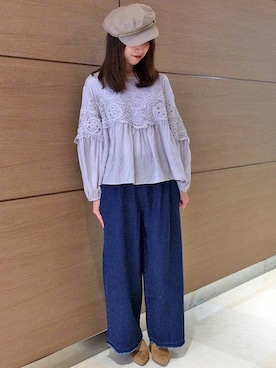 LBC STAFFさん（レディース・158cm）の春コーディネート