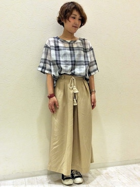 LBC STAFFさん（レディース・158cm）の春コーディネート