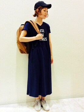 LBC STAFFさん（レディース・158cm）の夏コーディネート