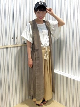 LBC STAFFさん（レディース・158cm）の夏コーディネート