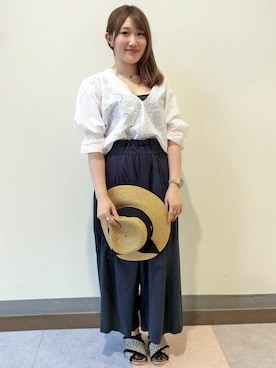 LBC STAFFさん（レディース・158cm）の夏コーディネート