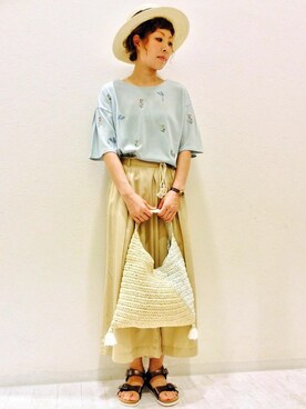 LBC STAFFさん（レディース・158cm）の夏コーディネート
