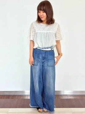 LBC STAFFさん（レディース・158cm）の夏コーディネート