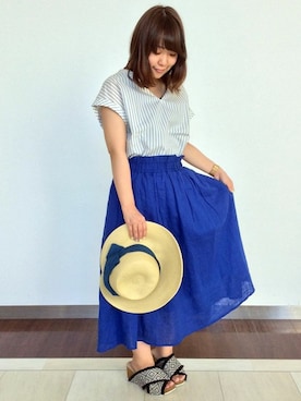 LBC STAFFさん(レディース・158cm)の夏コーディネート