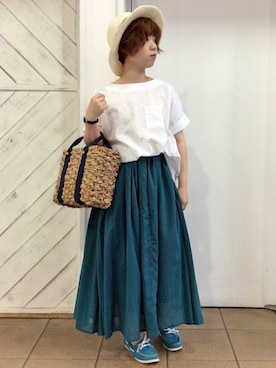 LBC STAFFさん(レディース・158cm)の夏コーディネート