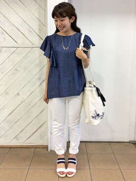LBC STAFFさん(レディース・158cm)の夏コーディネート