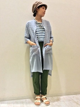LBC STAFFさん（レディース・158cm）の夏コーディネート