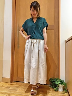 LBC STAFFさん（レディース・158cm）の夏コーディネート