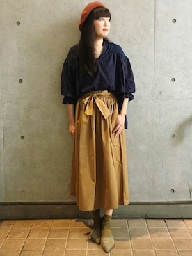 LBC STAFFさん（レディース・158cm）の秋コーディネート