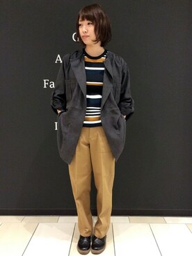LBC STAFFさん(レディース・158cm)の秋コーディネート