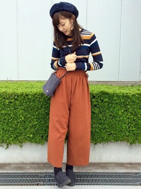 LBC STAFFさん（レディース・158cm）の秋コーディネート