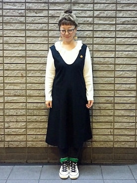 LBC STAFFさん（レディース・158cm）の冬コーディネート