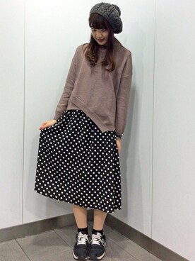 LBC STAFFさん（レディース・158cm）の冬コーディネート