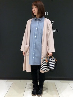 LBC STAFFさん（レディース・158cm）の冬コーディネート