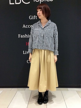 LBC STAFFさん(レディース・158cm)の春コーディネート