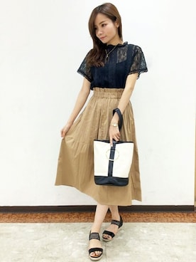 LBC STAFFさん（レディース・158cm）の春コーディネート