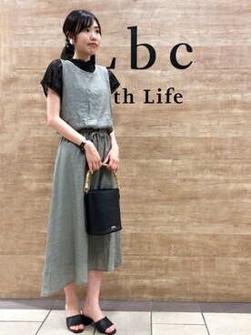 LBC STAFFさん（レディース・158cm）の夏コーディネート