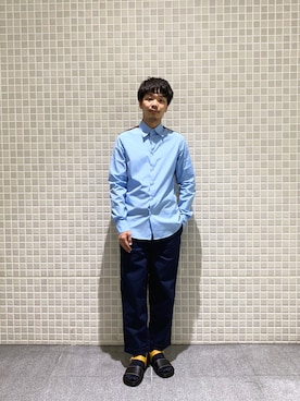 「MARNI（マルニ）のアイテム」を使った、Benshoさん（メンズ・177cm）の春コーディネート