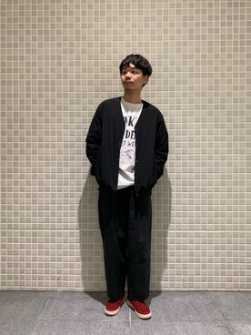 「Scye（サイ）のアイテム（トップス）」を使った、Benshoさん（メンズ・177cm）の春コーディネート