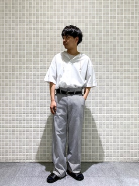 「MARNI（マルニ）のアイテム」を使った、Benshoさん（メンズ・177cm）の春コーディネート