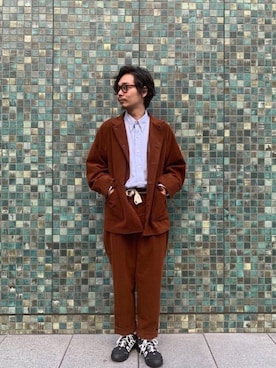「NEZU YOHINTEN」｜Benshoさん（メンズ・177cm）の秋コーディネート