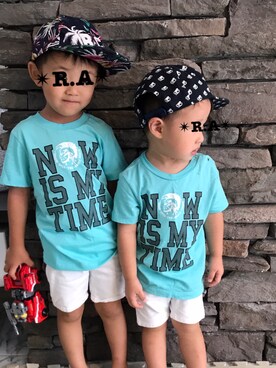 ✴︎R.A.T✴︎さん（キッズ・90cm）の秋コーディネート