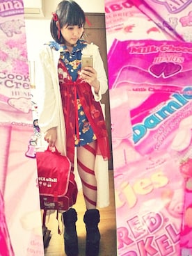 「ジャパンブルー」｜(悠木)さん（レディース・155cm）の夏コーディネート