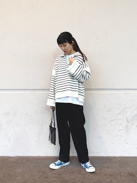 きんたさん（レディース・159cm）の秋コーディネート