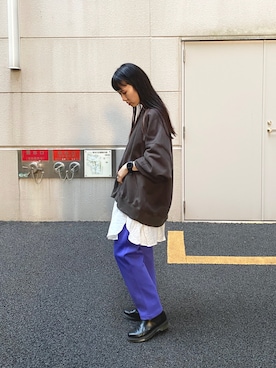 「WILDTHINGS」｜きんたさん（レディース・159cm）の秋コーディネート
