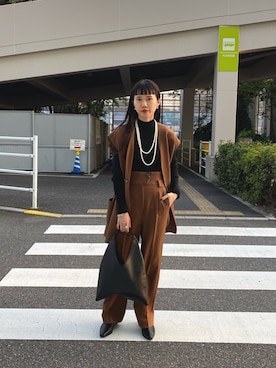 きんたさん（レディース・159cm）の秋コーディネート