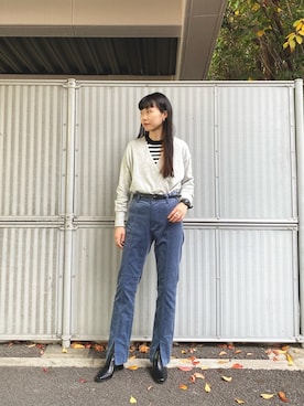 きんたさん（レディース・159cm）の秋コーディネート