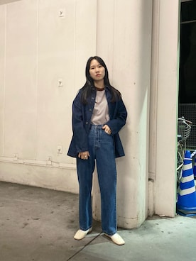 きんたさん（レディース・159cm）の春コーディネート