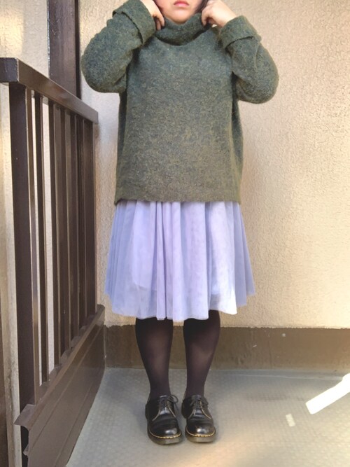 でぶおばさん Dr Martensのドレスシューズを使ったコーディネート Wear