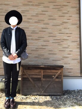 「DANKE SCHON（ダンケシェーン）のアイテム（帽子）」を使った、kaikunさん（メンズ・168cm）の春コーディネート