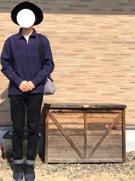 「DANKE SCHON（ダンケシェーン）のアイテム（帽子）」を使った、kaikunさん（メンズ・168cm）の春コーディネート