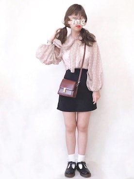 「Sugar Sugar（シュガーシュガー）のアイテム（ドレスシューズ）」を使った、harunaさん（レディース・153cm）の秋コーディネート
