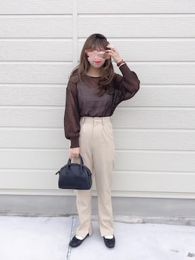 harunaさん（レディース・153cm）の秋コーディネート